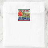 Aufkleber Vintage Werbung Fox Georgia Pfirsiche (Tasche)