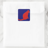 Aufkleber von Red Kitty (Tasche)