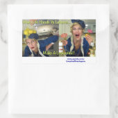 Aufkleber "Wenn das Leben sich um Ya Lemons kümmer (Tasche)