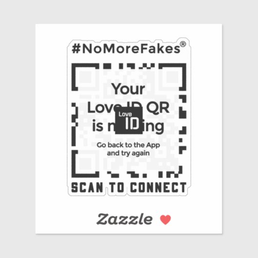 Aufkleber  - WHITE  - QR - PURE Collection (Blatt)