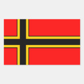 Aufkleber Wirmer Flagge (Vorderseite)