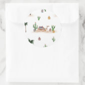 Aufkleber Wüsten Kamele (Tasche)