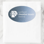 Aufkleber zum 25. Jubiläum des PCMF (Tasche)