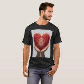 Aufkleber zum Kindness-Tag T-Shirt (Vorne ganz)