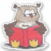 Aufkleber zum Lesen (Vorderseite)