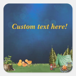 Aufkleber zum Thema der Website