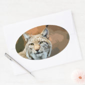 Aufkleber zum Thema "Tiere" - Luchs (Umschlag)