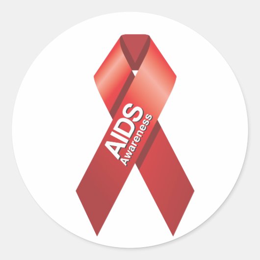 Aufkleber zur AIDS-Aufklärung (Vorderseite)