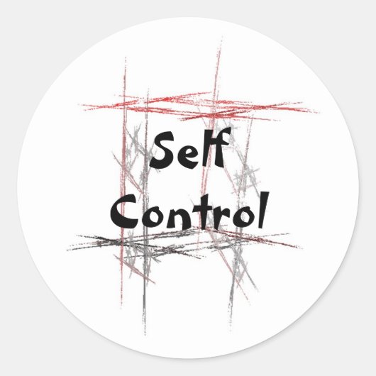 Aufkleber zur Kontrolle der Kampfkünste (Vorderseite)