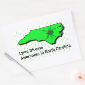 Aufkleber zur Sensibilisierung für Lyme in North C (Umschlag)