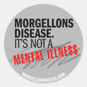 Aufkleber zur Sensibilisierung - Grau