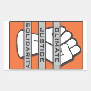 Aufkleber zur Solidarität im Klimaschutz