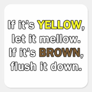 Aufkleber zur Wasserkonservierung