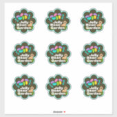 Aufkleberbogen Ostermotive Aufkleber (Blatt)