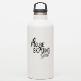 Aufkleberfigur Skaten Mädchen, maßgeschneidert sch Aufkleber