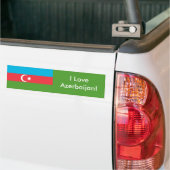Aufkleberflagge Aserbaidschans Autoaufkleber (Auf Lkw)