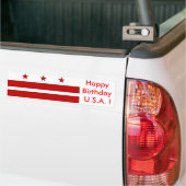 Aufkleberflagge Washington DC Autoaufkleber (Auf Lkw)
