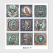 Aufkleberkollektion Aufkleber (Blatt)