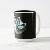 Aufkleberspruch süße Kaffeetasse (VorderseiteRechts)