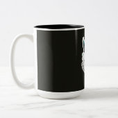 Aufkleberspruch süße Kaffeetasse (Links)