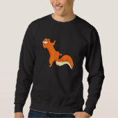 Aufklettern des Kletterrodentapfels Sweatshirt (Vorderseite)