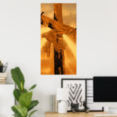 "Aufkommen" drucken Poster (Heimbüro)