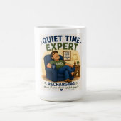 Aufladen & Entspannen Kaffeetasse (Mittel)