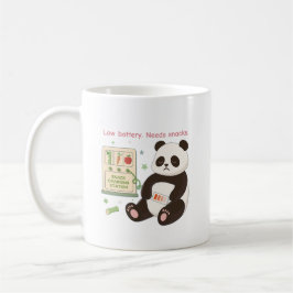 Aufladen mit Bamboo-Snacks Kaffeetasse