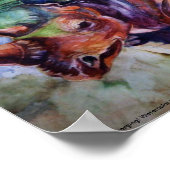 Aufladen von Rhino-Behalten Ladung! Poster (Ecke)