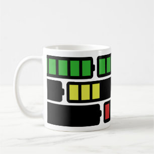 Aufladenbatterie-Tasse Kaffeetasse