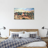 Aufladung der Lichtbrigade Leinwanddruck (Insitu (Schlafzimmer))