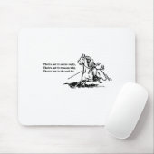 Aufladung der Zitat-Illustration der Lichtbrigade Mousepad (Mit Mouse)
