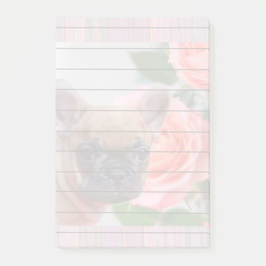 Auflage der französische post-it klebezettel (Vorderseite)