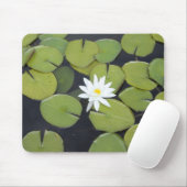 Auflage der weißen Lilie Mousepad (Mit Mouse)
