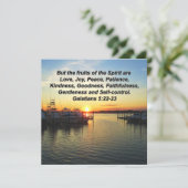 AUFLAGERUNG VON SONNENFRÜCHTEN DER SPIRITT-DESIGN EINLADUNG (Stehend Vorderseite)