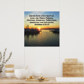 AUFLAGERUNG VON SONNENFRÜCHTEN DER SPIRITT-DESIGN POSTER (Küche)