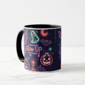 Aufleuchten | ExDesigner | Halloween Tasse (Vorderseite Links)