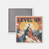 Aufleveln Magnet (Vorderseite/Rückseite)