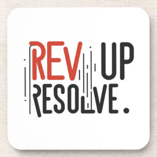 Auflösen Getränkeuntersetzer