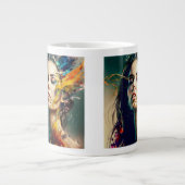 Auflösung der Jumbo-Tasse (Vorderseite)