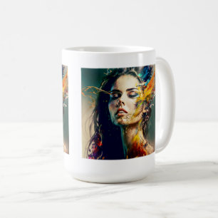 Auflösung der klassischen Tasse der Frau, 15 oz