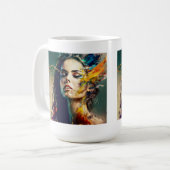 Auflösung der klassischen Tasse der Frau, 15 oz (Vorderseite Links)