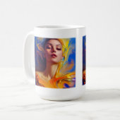 Auflösung der klassischen Tasse der Frau, 15 oz (Vorderseite Links)