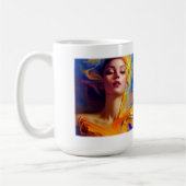 Auflösung der klassischen Tasse der Frau, 15 oz (Links)
