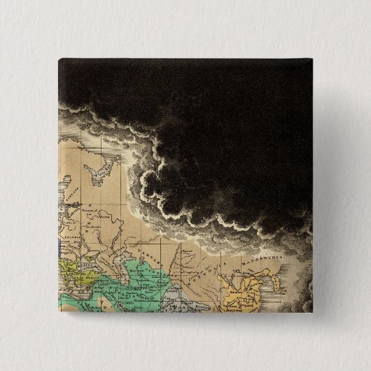 Auflösung des Reiches Charlemagne 912 AD Button (Vorderseite)