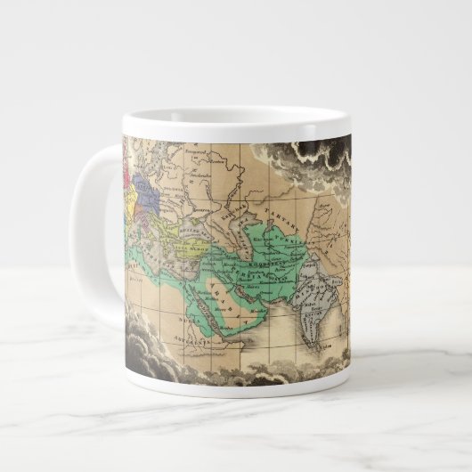 Auflösung des Reiches Charlemagne 912 AD Jumbo-Tasse (Vorderseite Links)