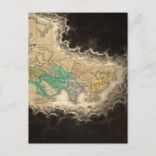 Auflösung des Reiches Charlemagne 912 AD Postkarte