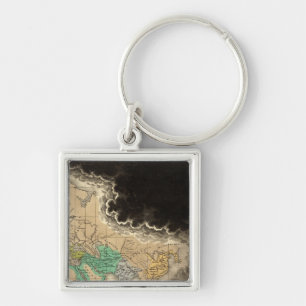 Auflösung des Reiches Charlemagne 912 AD Schlüsselanhänger