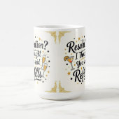 Auflösung? Ich dachte, du hättest Neujahrsnachfüll Kaffeetasse (Mittel)