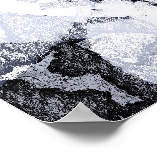 Auflösung in Licht Poster (Ecke)